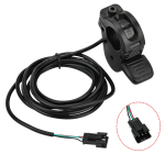 Universaalne WUXING 300X Gaasipedaal Elektrirolleri P&ouml;idla Gaasihoob 24V 36V 48V 72V Parema/Vasaku K&auml;e Tarvikud SM Plug black