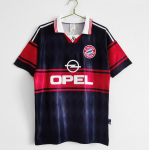 Bayern M&uuml;nchen retro klassikaline jalgpalli l&uuml;hikeste varrukatega topp t&auml;navastiilis vabaaja hip-hop stiilis riided Bundesliga stiil M red