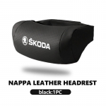 WFDZ5 Skoda Auto Istme Kaela padi Nahk M&auml;luvaht Peatugi Auto Sisekujundus Pea tugi VRS Superb Yeti Octavia Enyaq Rapid