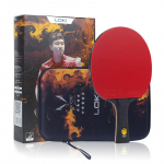 Loki Professionaalne 9-t&auml;rniline lauatennise reket 7-kihiline Koto pind Ping Gnf s&uuml;sinikkiud Ping Pong reketid v&otilde;imsa r&uuml;nnakuga