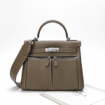 Ehtne Nahk Naiste Kott Uus Retro Kahe Taskuga T&otilde;mblukuga Lai &Otilde;larihm Veisenahast K&auml;ekott Kott &Uuml;he &Otilde;la Crossbody Kott 25x10.5x20cm must