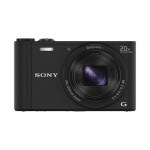 SONY WX350 Digitaalne 20x Optilise Suumiga Must Cyber-shot Kaamera, (DSC-WX350-B) must