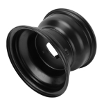 8-tollised 18X9.50-8 ATV veljed rummud K&otilde;rgtugevast metallist Go-karti veljed golfik&auml;rudele Must