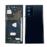 Telefoni korpus Samsung Galaxy Note 20 Ultra 4G 5G N985 N986 jaoks Keskraam Aku tagakaas LCD raami raam MF add BC-Black gray