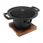 Korea grillsuitsuvaba v&auml;ike &uuml;hekohaline mini BBQ grill Jaapani grillpann koduseks kasutamiseks