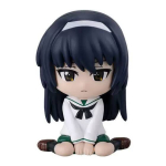 T&uuml;drukud ja tankid Nishizumi Miho Istuv kuju Takebe Saori Isuzu Hana PVC kogutav mudelnukk Lauakaunistus Auto kaunistus Kingitused brown
