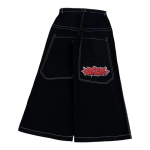 ZYLLO Harajuku Goti Mood Y2K Baggy Jeans Vintage Tikandiga Kvaliteetsed Jeans Mehed Naised Hip Hop Streetwear Vabaaja Laiade S&auml;&auml;rtega Jeans M