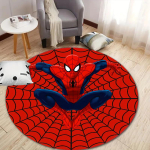 1 tk Marvel Spider-Man &uuml;mmargune vaip - libisemiskindel, masinpestav pol&uuml;estervaip elutoa ja magamistoa kaunistamiseks - t&auml;iuslik j&otilde;ulu- v&otilde;i Bi 100cm/39.3in