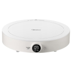Midea 2200W induktsioonpliit nupujuhtimise ja CN pistikuga (adapter kaasas) white