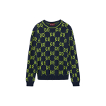 GUCCI SS24 Kampsun Meeste Merev&auml;esinine 791043-XKD35-0401 S tumesinine v&auml;rv