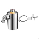 Automaatne liikumisanduriga kraan, puuteta vees&auml;&auml;stlik, kaubanduslik k&ouml;&ouml;gisink, h&otilde;bedane, induktsioon Silver Faucet+C Buckle