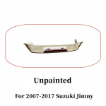2007-2017 Suzuki Jimny jaoks ABS-plastikust auto tagumine pagasiruumi katusekate pagasiruum lambiga spoiler tiivad v&auml;lis tuning tarvikud osad Unpainted beige