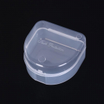 1 tk hambaravikarp hambaproteeside hammaste s&auml;ilitus&uuml;mbris, suukaitse konteiner 6,4 x 6,5 x 3,5 cm