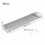 Roostevabast terasest k&ouml;&ouml;giriiul Vannitoa riiul Seinale paigaldatav hoiurest, &uuml;hekordne lare 50