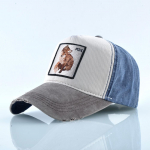 Snapback isa m&uuml;tsid Meeste Mood Tikand Fox Pesapallim&uuml;ts Naiste &Otilde;ues hingav puuvillane visiirm&uuml;ts 56-60cm punane