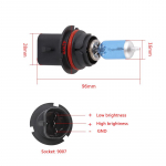 2tk 9004 HB1 9007 HB5 55W 100W halogeenauto esitulede pirnid Super Bright Auto lamp 12V esilatern valge 9007 HB5 100W