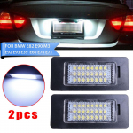 2tk 24LED numbrituli BMW E90 M3 E92 E70 E39 F30 E60 E61 E93 jaoks