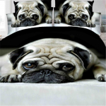 Tekikottide KOMPLEKT 3D Wolf Printing Voodiriided Voodipesu Decor 2.0X2.3/4PCS