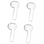 Korduvkasutatavad hambaharjapeade katted Oral B hambaharjapeade jaoks, et hoida puhtust paremini terve hambaharjamine ja ladustamine 4Pcs Covers