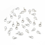 10-100 tk sulamist homaari klambrid konksud kett k&auml;ev&otilde;ru kaelakee pistikute jaoks. DIY ehete leidmise tarvikud 10mm 100pcs