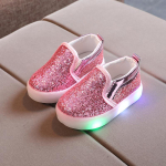 TWINFLAMES Lapsed Helendavad kingad Mood Sequin LED-valgustid Kingad Baby Kings Vabaajaspordijalatsid Hingavad tossud 29