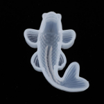 3D Koi Fish Silikoonist kaunistustega vorm K&auml;sitsi valmistatud vaiguvaluvorm DIY vaigu jaoks 1 pcs