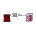 Naturaalse rubiiniga h&otilde;bek&otilde;rvar&otilde;ngad 1,79 ct (2064640) rubiin punane v&auml;rv