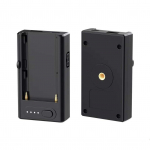 NP-F akulaadija 21 W C-t&uuml;&uuml;pi PD-sisendiga USB-A/D-tap/C-t&uuml;&uuml;pi PD-v&auml;ljunditega 1/4-tolline kruviava must