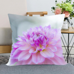 Dahlia lilledega padjap&uuml;&uuml;r Magamistoa Kodukontor Dekoratiivne padjap&uuml;&uuml;r Ruudukujuline Pehme Padjap&uuml;&uuml;r 40x40cm
