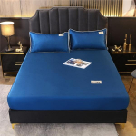 3 tk siidist voodipesukomplekt Luksuslik kaheinimesevoodiga beebi voodilinad, satiinist voodilinad, padjap&uuml;&uuml;rid, voodilinad, lamedad voodilinad 120x200cm with Pillowcase