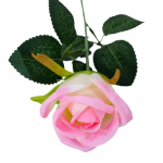 Simulatsioonilill Realistliku v&auml;limusega erksav&auml;rviline Kunstsiidist riidest s&ouml;&ouml;gilauakaunistus Kunstlik roosilillede ornament kodutarbed roosa punane v&auml;rv