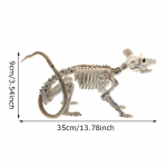 Halloweeni &otilde;udusfilm dekoratiivloomade luukere rekvisiit peokaunistus rott &auml;mblik-nahkhiir Tarantul zombie