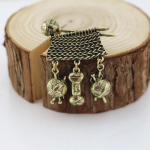 Vintage talvine kootud kampsun prossid Villane joon n&otilde;el Dekoratiivne n&otilde;elpross aksessuaaride jaoks Ehted