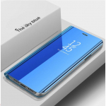 Magnetiline raamatualus Smart Mirror PU nahast klapp&uuml;mbris Samsung Galaxy S24 S23 S22 S21 S20 Ultra Plus A12 A13 A23 A52 A53 p&otilde;rutuskindel kate Samsung A12 taevasinine v&auml;rv