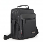 Oxfordi riidest &uuml;ks &otilde;lakott Vertikaalne &auml;ri meeste kott vaba aja k&auml;ekott Cross Body sport tahvelarvuti arvutikott 3315#   9in tumehall v&auml;rv