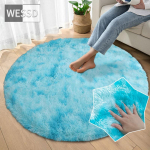 Armas Rainbow Plush vaip, &uuml;mmargune t&uuml;drukute toale Armas pehme karvase juuksevaip magamistoale lastetoale M&auml;ngumatt Roomamismatt Libisemiskindel Diameter 180cm