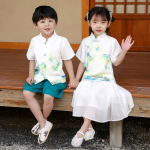 Hanfu t&uuml;druk Hiina stiilis riidest suvekleit Antiik Tang &uuml;likond super haldja kost&uuml;&uuml;m kleit v&auml;ikese t&uuml;druku merineitsi printsessi seelik aluspesu XXXXL white