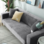 Velvet Plush diivani kate Elastne paks veniv tugitooli diivani kate nurgadiivani katted elutuppa L kujuga 1/2/3/4 istekohaga 2-Seater 145-185cm