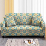 M&uuml;&uuml;k Retro Diivanikate Elutuppa 1 /2 /3 /4 Kohaline Geomeetriline Diivan Tugitoolikatted L-kujuline Sektsioonsohva Kaitsja Dekor 1 seat 90-140cm