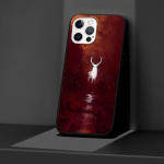 Must &uuml;mbris Iphone 14 11 13 Pro Max 12 Mini Xr 7 8 Plus Se 2020 Xs 6 6s + Coque Soft mobiiltelefoni koti kaane Deer Art plakat iPhone 14 Pro Max