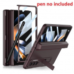 Magnetliigend Samsung Galaxy Z Fold 3 Fold 4 &uuml;mbrisega pliiatsi pesa kronsteini kaitsekilega kate Samsung Z Fold 3 5G punane