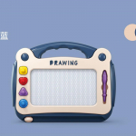 1 tk laste magnetjoonistustahvel, kirjutustahvel, beebiv&auml;rviline grafititahvel, kunsti&otilde;petus, joonistusm&auml;nguasi, joonistust&ouml;&ouml;riist ZH Large drawing board sinine