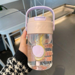 Veetopsid T&uuml;drukutele Suvised Kaasaskantavad Trend Straw Cup Sport Plastikust Tassid valge