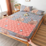 Paks tepitud kattemadrats puuvill talvine soe voodilina libisemisvastane kaitsekate Elastne voodilina ilma padjap&uuml;&uuml;rideta 90X200cm Only a Sheet