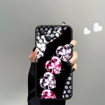 Diamond Gems Fashion Art telefoni&uuml;mbris iPhone'ile Samsung Galaxy Redmi Xiaomi Oppo OnePlus Note SA 7 8 9 10 11 12 13 14 20 21 22 23 53 54 Pro Plus Ultra iPhone 6 or 6S