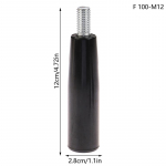 P&ouml;&ouml;rlev k&auml;epide metallist nupp, keermestatud vars k&auml;siratas t&ouml;&ouml;riistad treipingi lihvimine 2.8*12cm