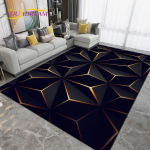 Moodne geomeetriline tr&uuml;kitud ala vaip, suur, elutoa magamistoa vaip, k&ouml;&ouml;gi-vannitoa sissep&auml;&auml;su uksematid, libisemiskindlad p&otilde;randamatid 230x160cm