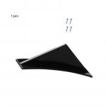 1tk/4tk auto universaalne modifitseeritud kolmnurkne tagumine autospoiler kaitseraua kumer &scaron;assii spoiler tagumine huule v&auml;ike ruumiline tagaspoiler 1Pcs