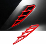 Punane sisekate t&auml;iskomplekt ABS-kest Smart 451 ForTwo 09-14 jaoks stiilsed autodekoratiivsed tarvikud 14 our air vent