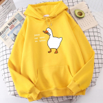 Rahu pole kunagi olnud valik Hoodie printimine Naljakas kapuutsiga dressipluus Uudsed Suurem&otilde;&otilde;tmelised topid Harajuku m&uuml;ts, k&ouml;is kapuuts L